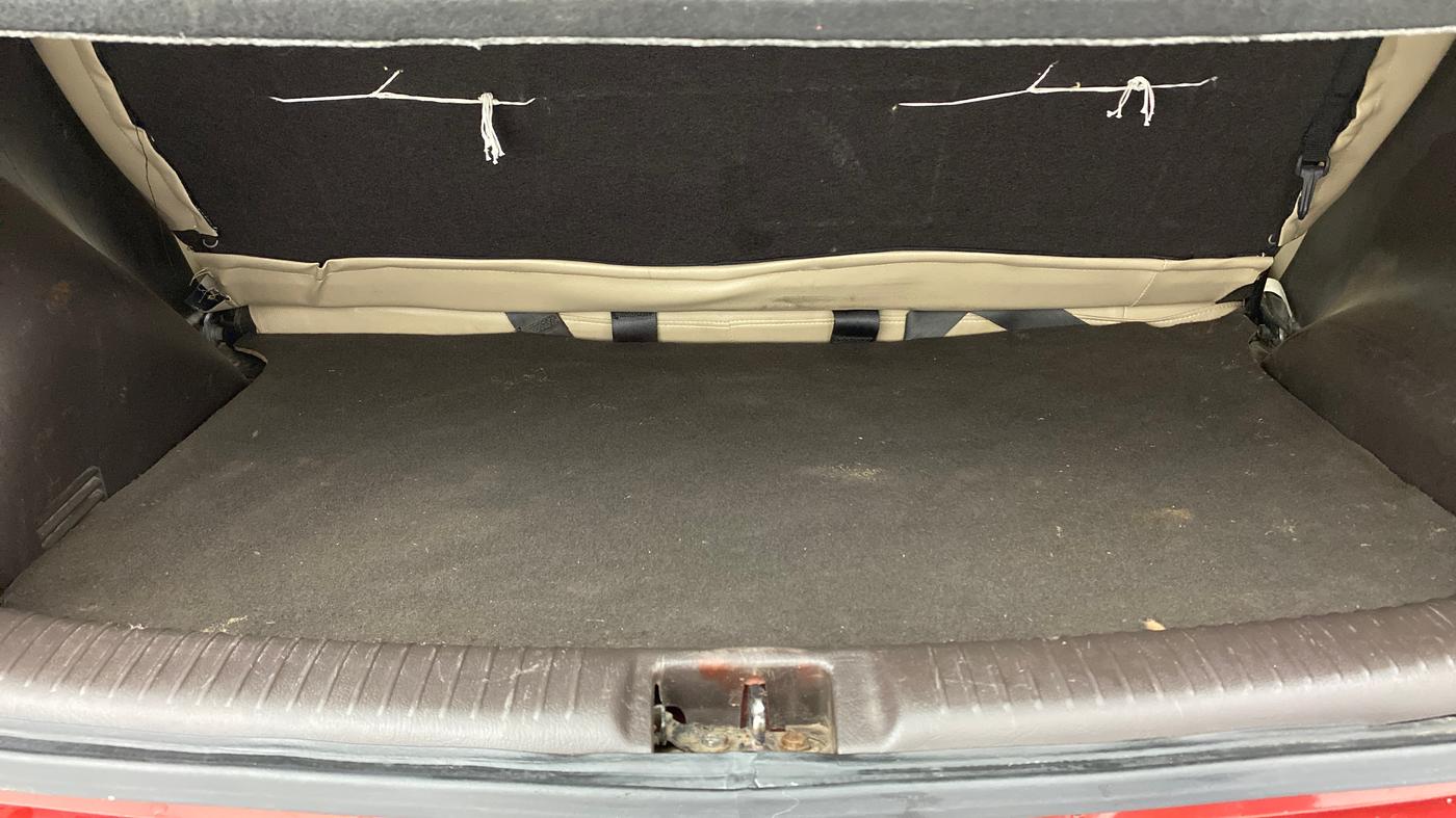 2013 Hyundai Santro Xing GLS, Petrol, Manual, 69,699 km, Boot Inside