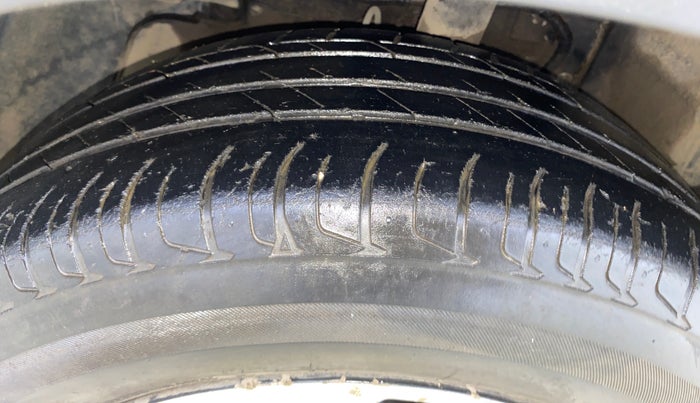 2018 Tata NEXON XZA PLUS PETROL, Petrol, Automatic, 45,315 km, Left Front Tyre Tread