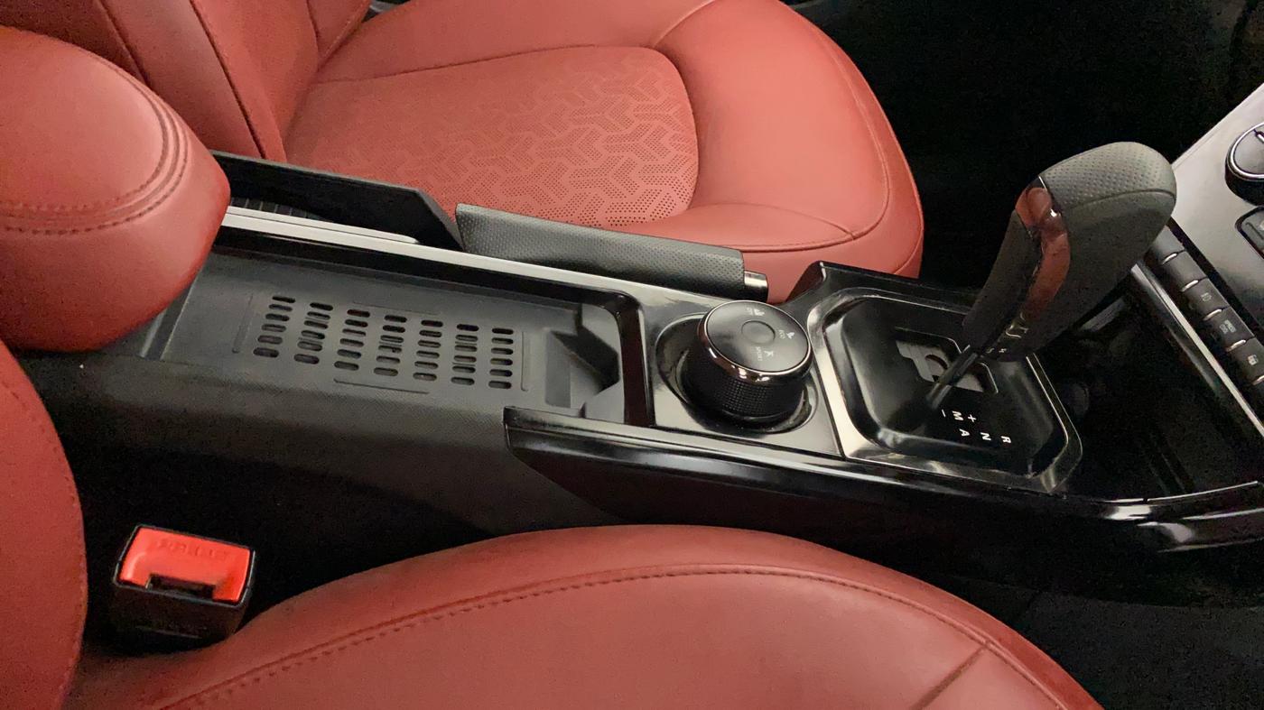 2023 Tata NEXON XZA PLUS LUX SUNROOF RED DARK DIESEL, Diesel, Automatic, 46,147 km, Gear Lever