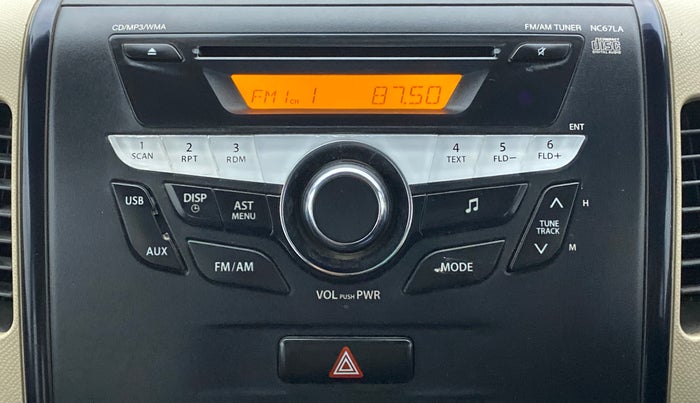 2018 Maruti Wagon R 1.0 VXI AMT, Petrol, Automatic, 40,765 km, Infotainment System