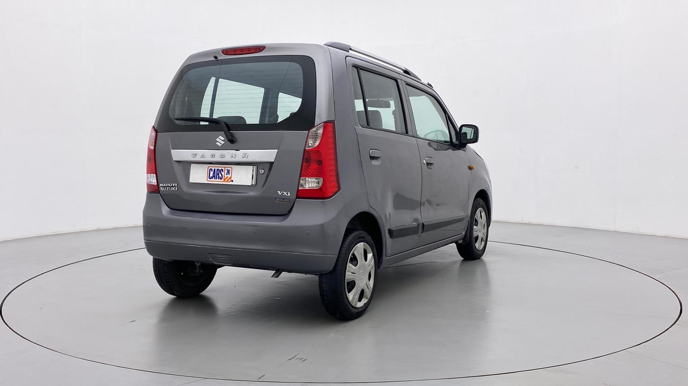 2018 Maruti Wagon R 1.0 VXI AMT, Petrol, Automatic, 40,765 km, Right Back Diagonal