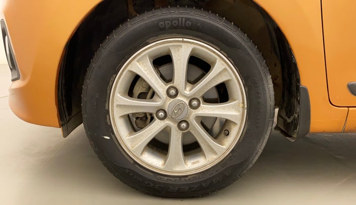 2014 Hyundai Grand i10 ASTA AT 1.2 KAPPA VTVT, Petrol, Automatic, 42,627 km, Left Front Wheel