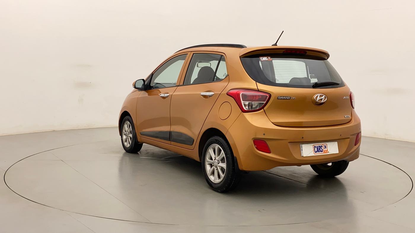 2014 Hyundai Grand i10 ASTA AT 1.2 KAPPA VTVT, Petrol, Automatic, 42,627 km, Left Back Diagonal