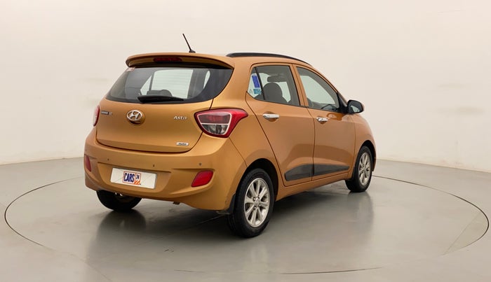 2014 Hyundai Grand i10 ASTA AT 1.2 KAPPA VTVT, Petrol, Automatic, 42,627 km, Right Back Diagonal