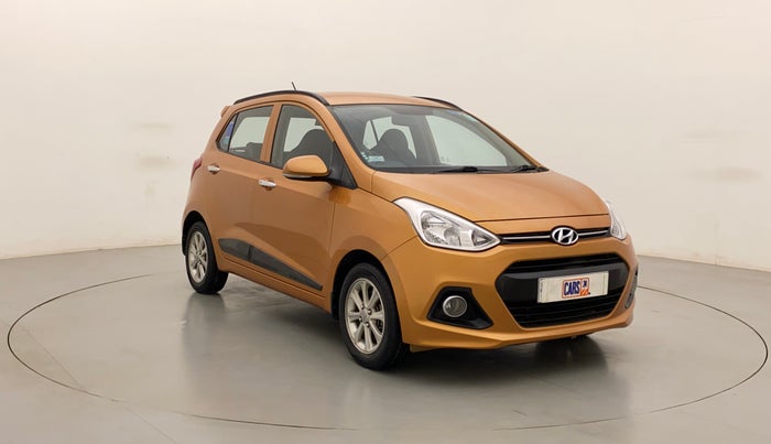2014 Hyundai Grand i10 ASTA AT 1.2 KAPPA VTVT, Petrol, Automatic, 42,627 km, Right Front Diagonal
