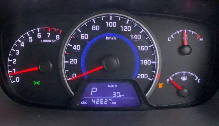 2014 Hyundai Grand i10 ASTA AT 1.2 KAPPA VTVT, Petrol, Automatic, 42,627 km, Odometer Image