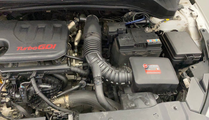 2021 Hyundai NEW I20 N LINE N8 1.0 TURBO GDI IMT DUAL TONE, Petrol, Manual, 33,844 km, Engine View - Left