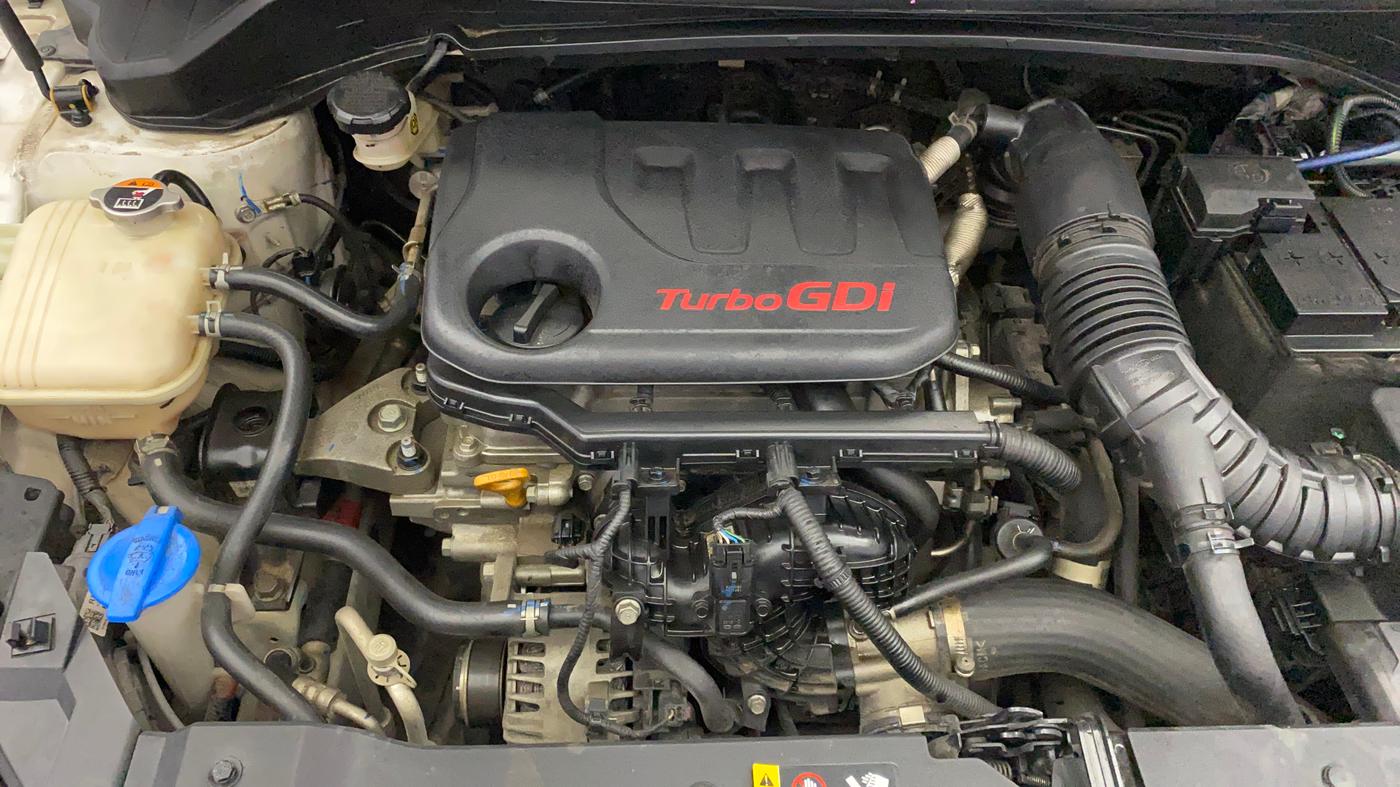 2021 Hyundai NEW I20 N LINE N8 1.0 TURBO GDI IMT DUAL TONE, Petrol, Manual, 33,856 km, Engine View - Right