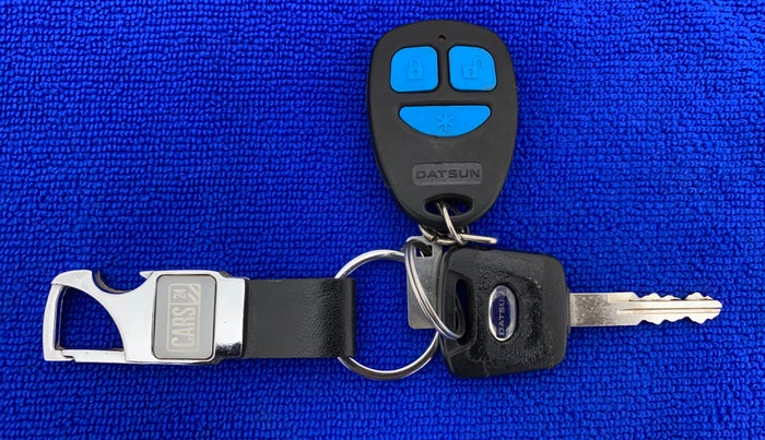 2017 Datsun Go ANNIVERSARY EDITION, Petrol, Manual, 6,282 km, Key Close Up