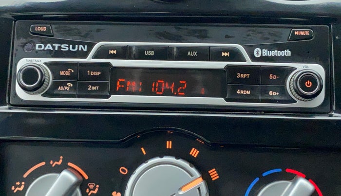 2017 Datsun Go ANNIVERSARY EDITION, Petrol, Manual, 6,282 km, Infotainment System