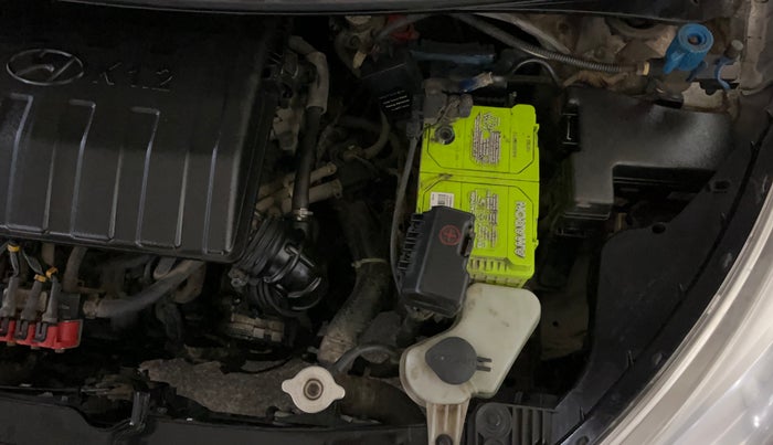 2017 Hyundai Grand i10 SPORTZ (O) 1.2 KAPPA VTVT, CNG, Manual, 86,122 km, Engine View - Left