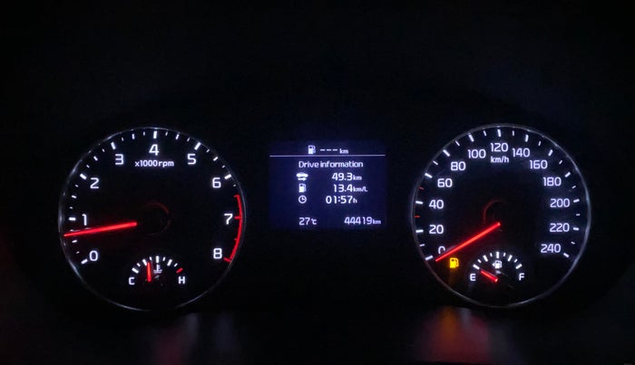 2022 KIA SELTOS HTX 1.5 PETROL, Petrol, Manual, 44,370 km, Odometer Image