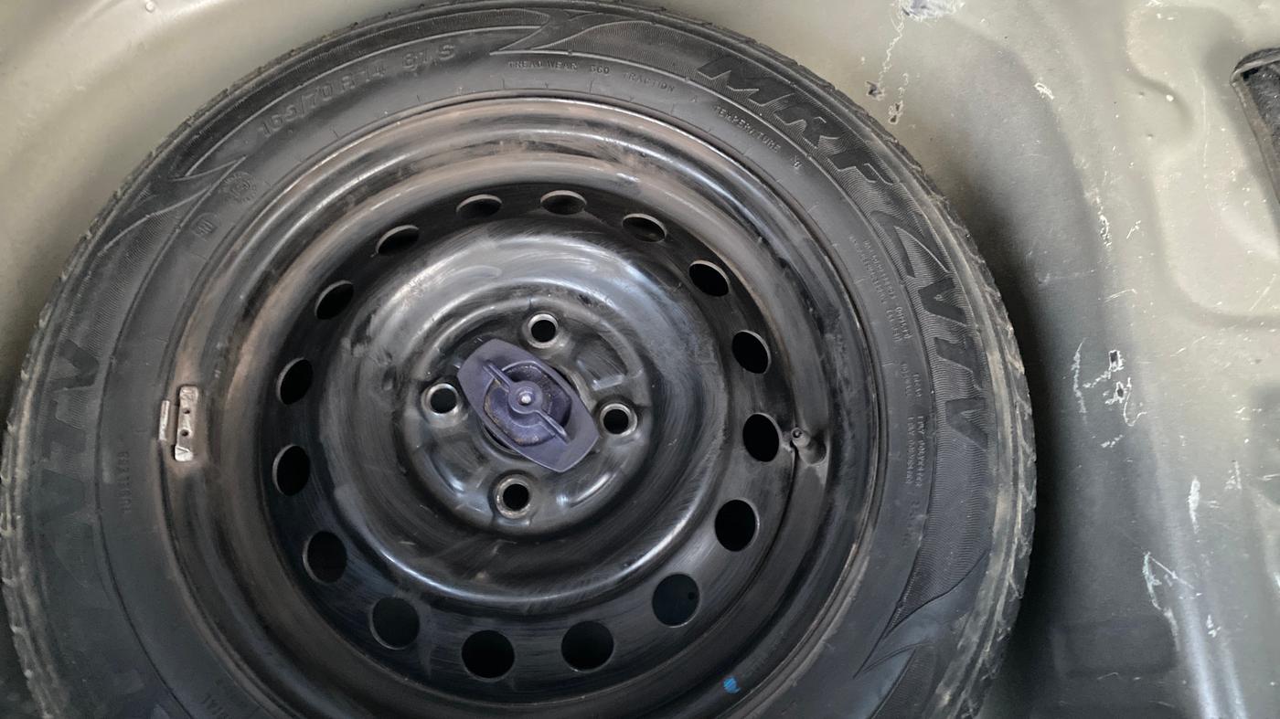2019 Maruti New Wagon-R VXI 1.2, Petrol, Manual, 76,392 km, Spare Tyre