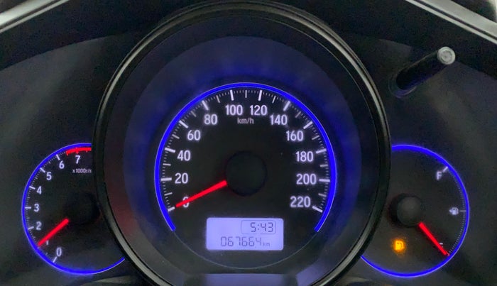 2015 Honda Jazz 1.2L I-VTEC E, Petrol, Manual, 67,759 km, Odometer Image