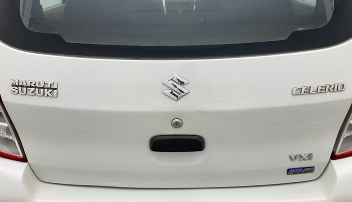 2015 Maruti Celerio VXI AMT, Petrol, Automatic, 1,20,565 km, Dicky (Boot door) - Slightly dented