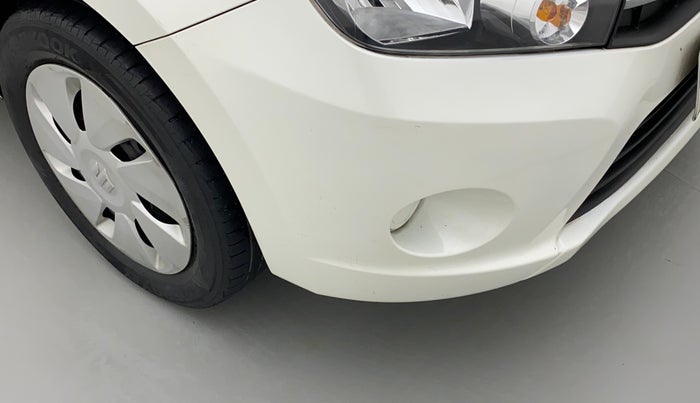2015 Maruti Celerio VXI AMT, Petrol, Automatic, 1,20,565 km, Front bumper - Minor scratches