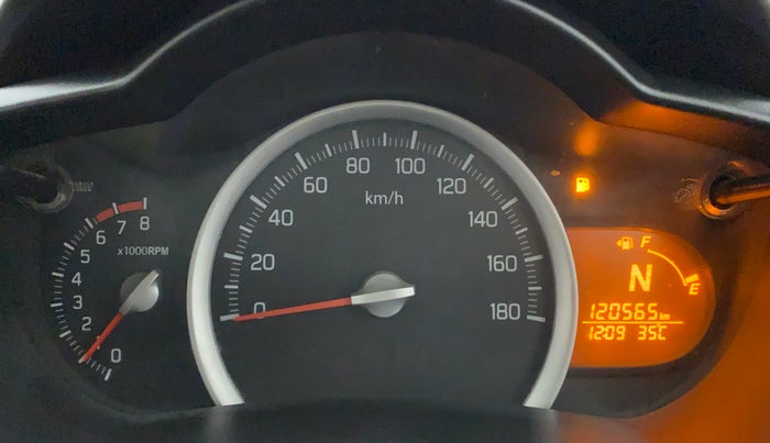 2015 Maruti Celerio VXI AMT, Petrol, Automatic, 1,20,565 km, Odometer Image