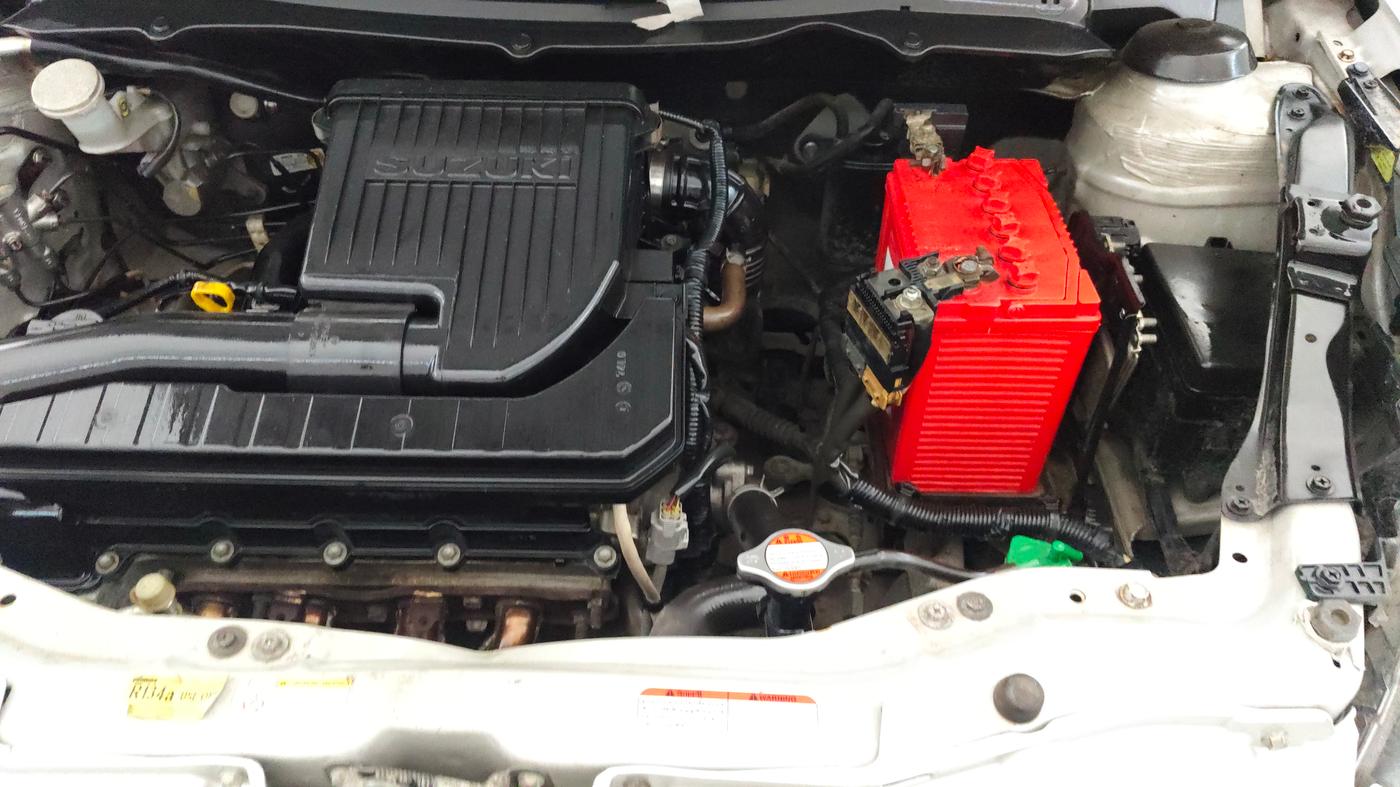 2016 Maruti Swift LXI, Petrol, Manual, 1,17,371 km, Engine View - Left