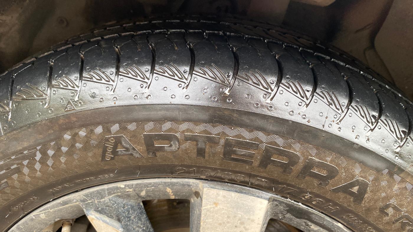 2019 MG HECTOR SHARP 1.5 DCT PETROL, Petrol, Automatic, 47,125 km, Left Front Tyre Tread