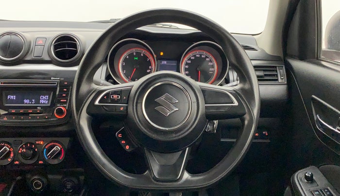 2019 Maruti Swift VXI, Petrol, Manual, 56,278 km, Steering Wheel Close Up