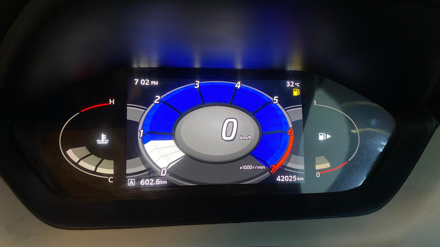 2022 Nissan MAGNITE XV TURBO, Petrol, Manual, 41,720 km, Odometer Image