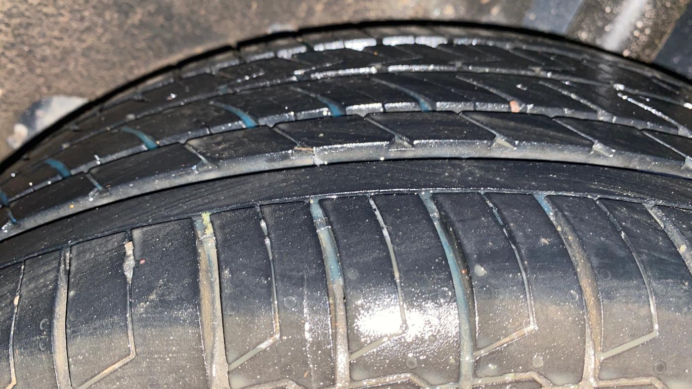 2019 Maruti Baleno ALPHA PETROL 1.2, Petrol, Manual, 93,879 km, Left Rear Tyre Tread