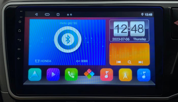 2017 Honda City 1.5L I-VTEC VX CVT, CNG, Automatic, 74,599 km, Infotainment System