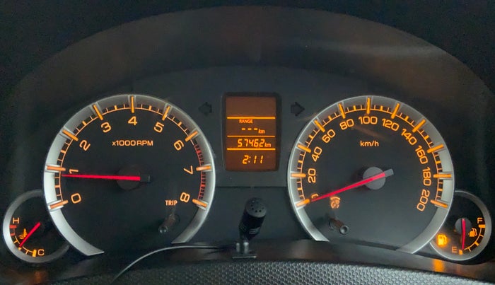 2012 Maruti Swift VXI D, Petrol, Manual, 57,503 km, Odometer Image