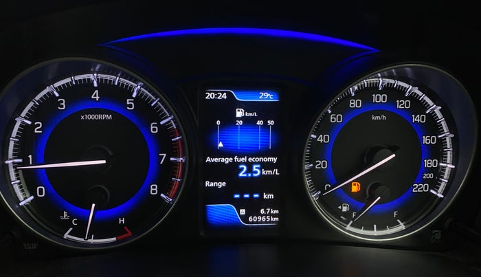 2016 Maruti Baleno ZETA PETROL 1.2, Petrol, Manual, 61,020 km, Odometer Image