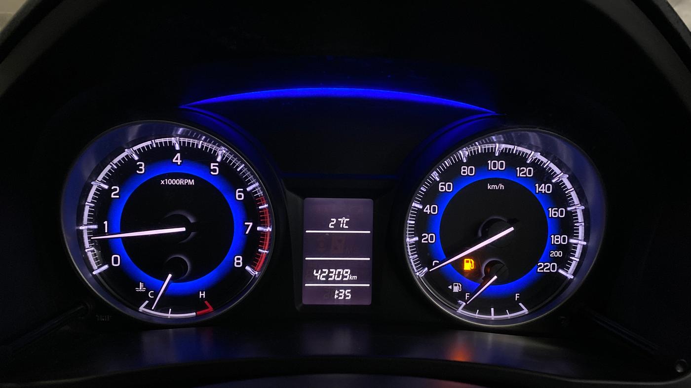 2017 Maruti Baleno DELTA PETROL 1.2, Petrol, Manual, 42,301 km, Odometer Image