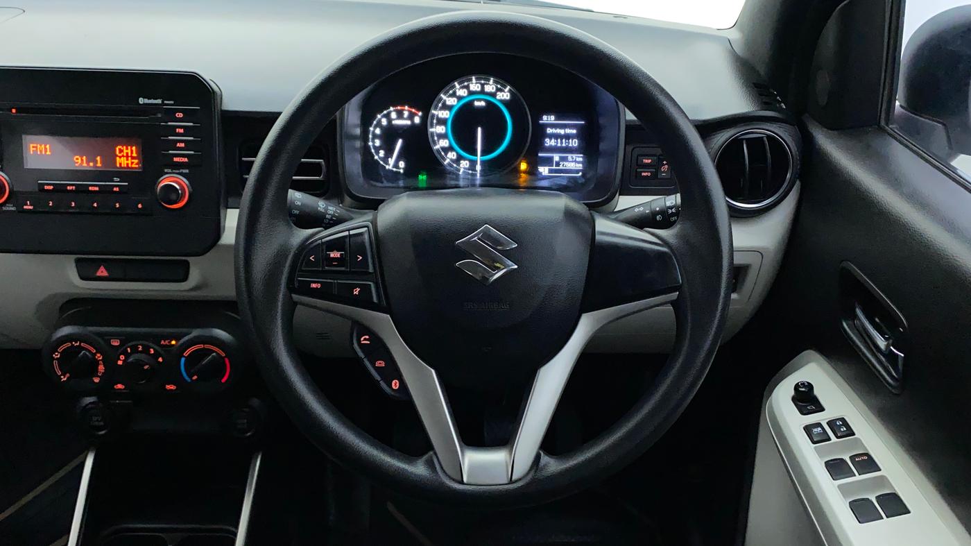 2019 Maruti IGNIS ZETA 1.2, Petrol, Manual, 27,586 km, Steering Wheel Close Up