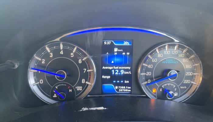 2022 Maruti Ciaz ALPHA 1.5 SHVS PETROL, Petrol, Manual, 20,693 km, Odometer Image