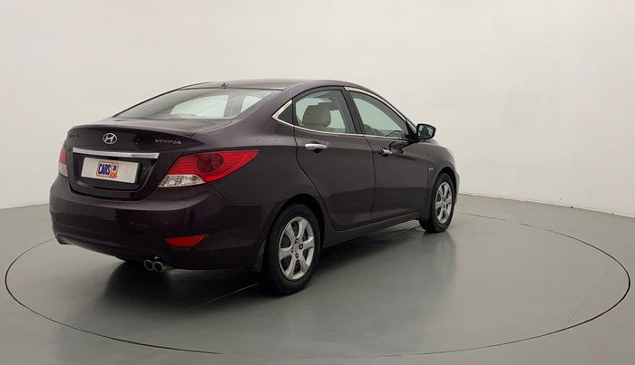2012 Hyundai Verna FLUIDIC 1.6 VTVT EX, Petrol, Manual, 61,330 km, Right Back Diagonal