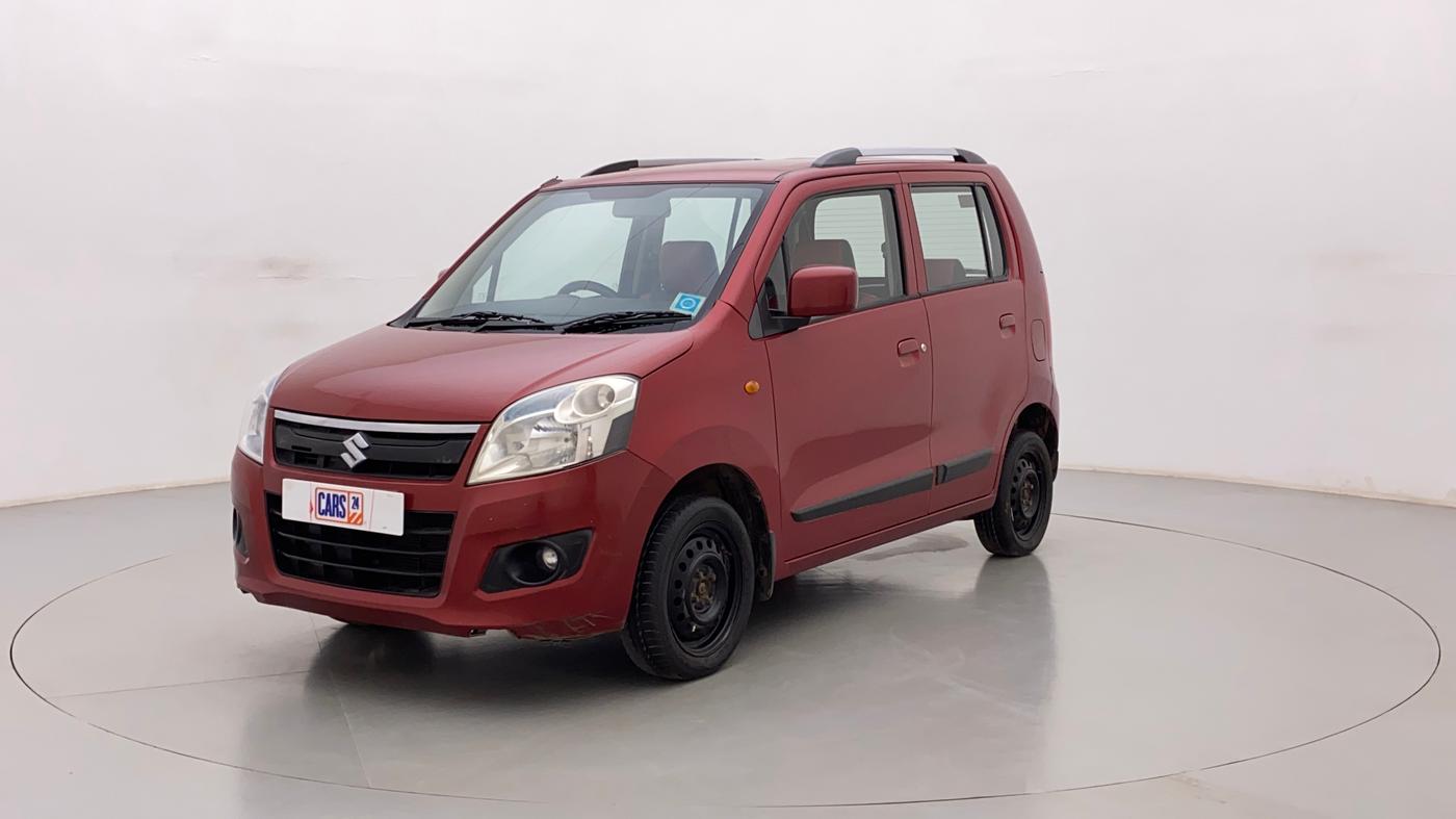 2013 Maruti Wagon R 1.0 VXI, Petrol, Manual, 75,283 km, Left Front Diagonal