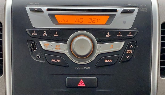 2013 Maruti Wagon R 1.0 VXI, Petrol, Manual, 75,283 km, Infotainment System