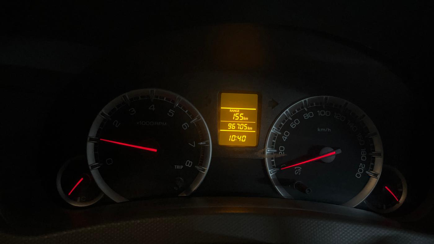 2016 Maruti Ertiga VXI, Petrol, Manual, 96,727 km, Odometer Image