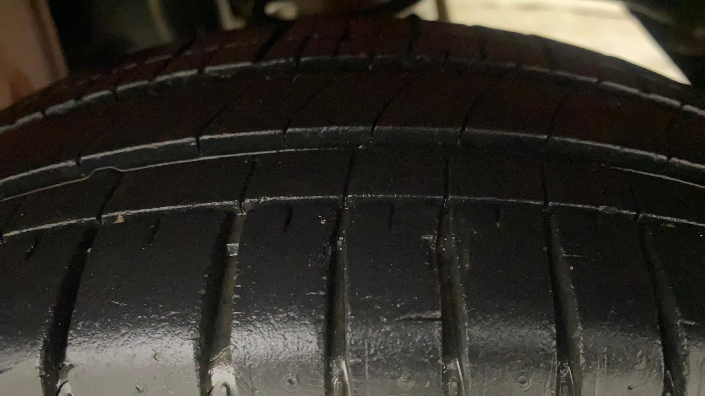 2013 Maruti Alto K10 VXI, Petrol, Manual, 70,840 km, Left Rear Tyre Tread