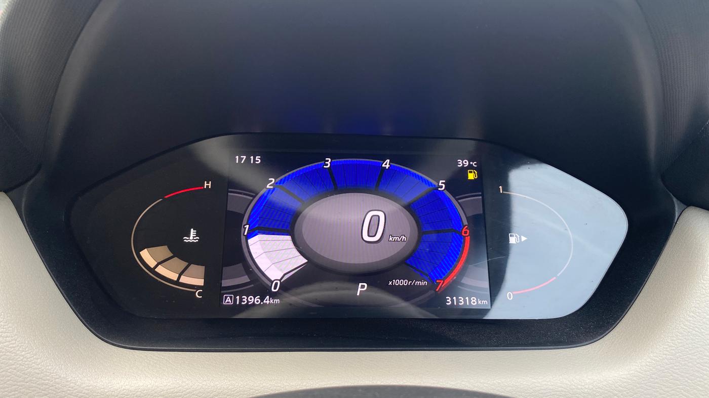 2023 Nissan MAGNITE XV TURBO CVT DUAL TONE, Petrol, Automatic, 31,316 km, Odometer Image