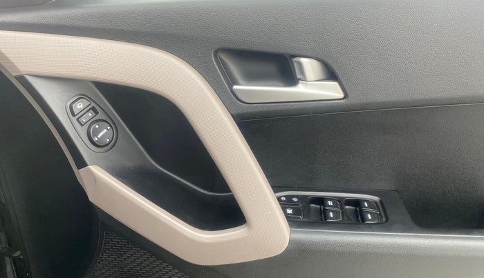 2018 Hyundai Creta SX AT 1.6 DIESEL, Diesel, Automatic, 55,317 km, Driver Side Door Panels Control