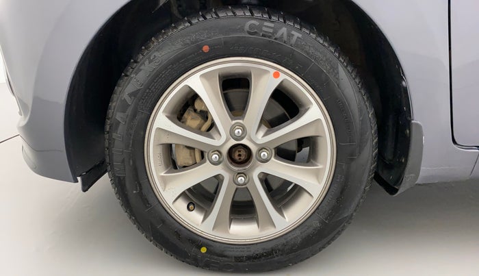 2016 Hyundai Grand i10 ASTA (O) AT 1.2 KAPPA VTVT, Petrol, Automatic, 32,868 km, Left Front Wheel