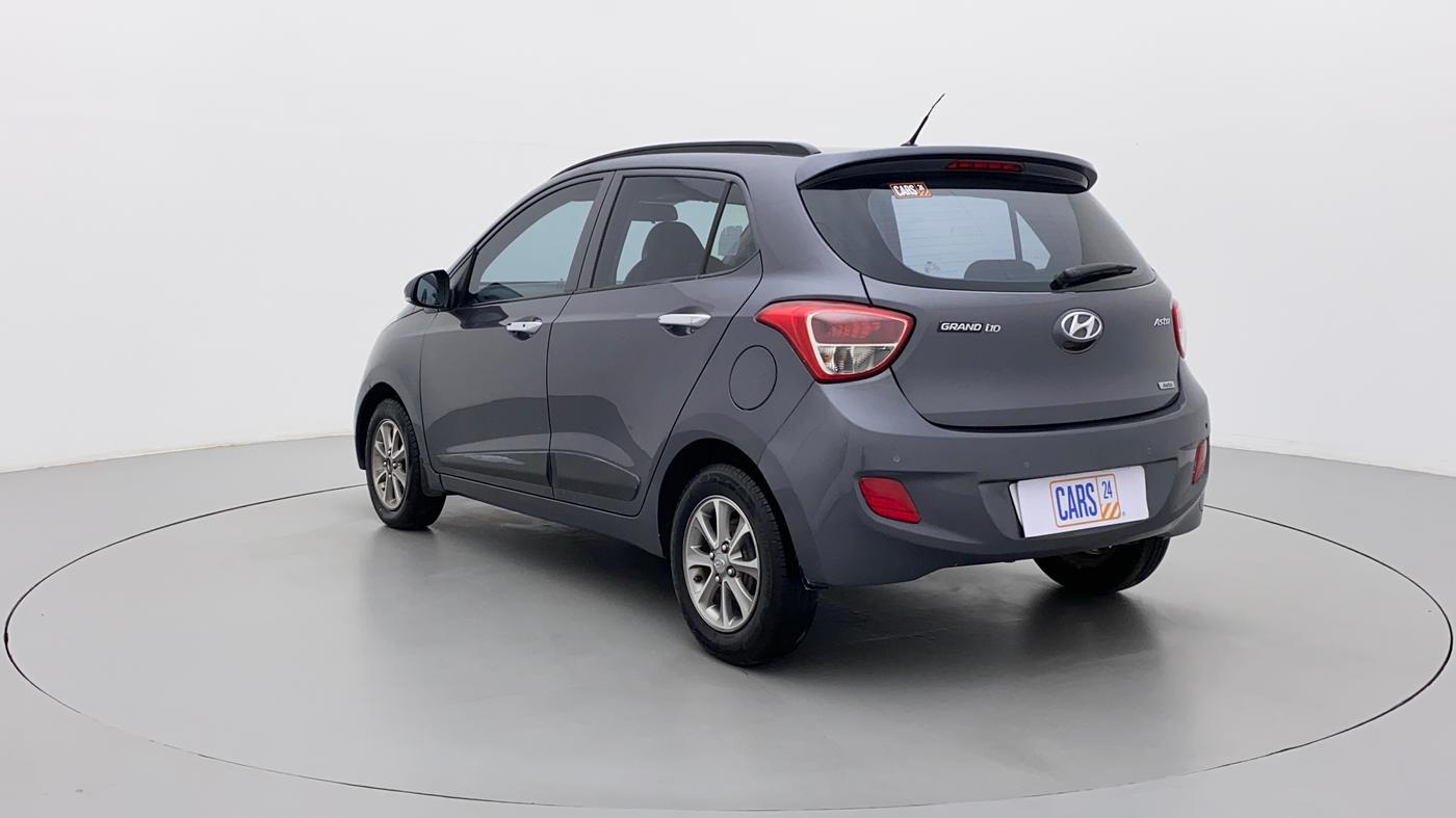 2016 Hyundai Grand i10 ASTA (O) AT 1.2 KAPPA VTVT, Petrol, Automatic, 32,868 km, Left Back Diagonal
