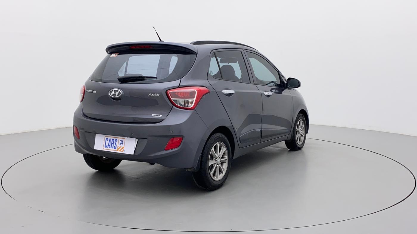 2016 Hyundai Grand i10 ASTA (O) AT 1.2 KAPPA VTVT, Petrol, Automatic, 32,868 km, Right Back Diagonal