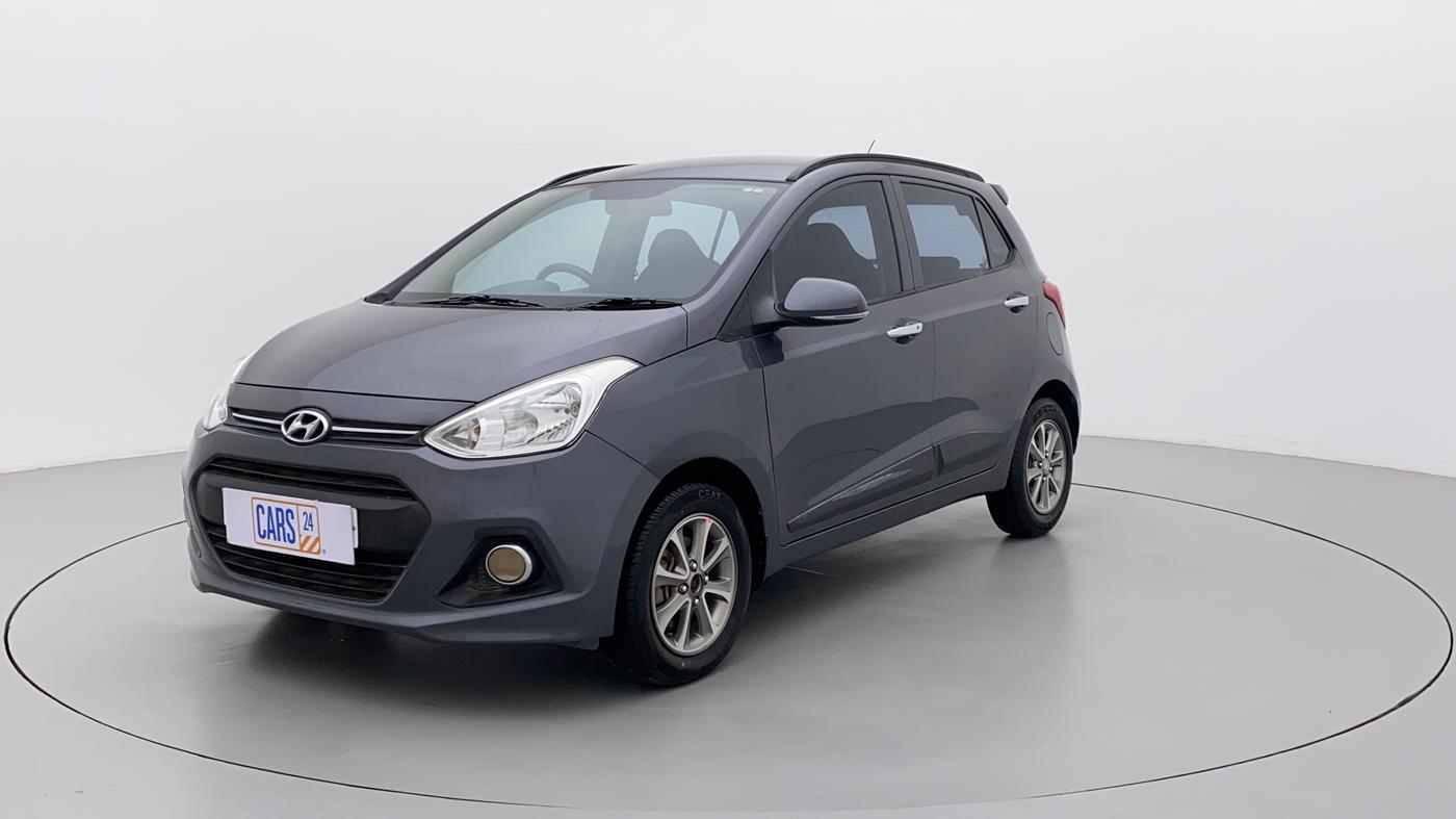 2016 Hyundai Grand i10 ASTA (O) AT 1.2 KAPPA VTVT, Petrol, Automatic, 32,868 km, Left Front Diagonal