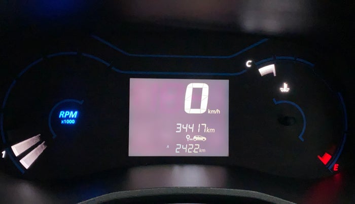 2021 Renault Kwid RXT 1.0 (O), Petrol, Manual, 34,609 km, Odometer Image