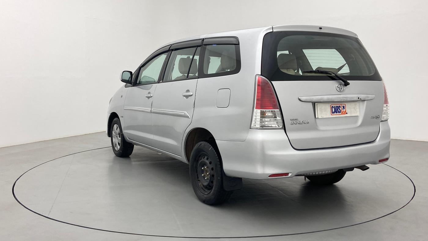 2010 Toyota Innova 2.5 G4 7 STR, Diesel, Manual, 2,25,840 km, Left Back Diagonal