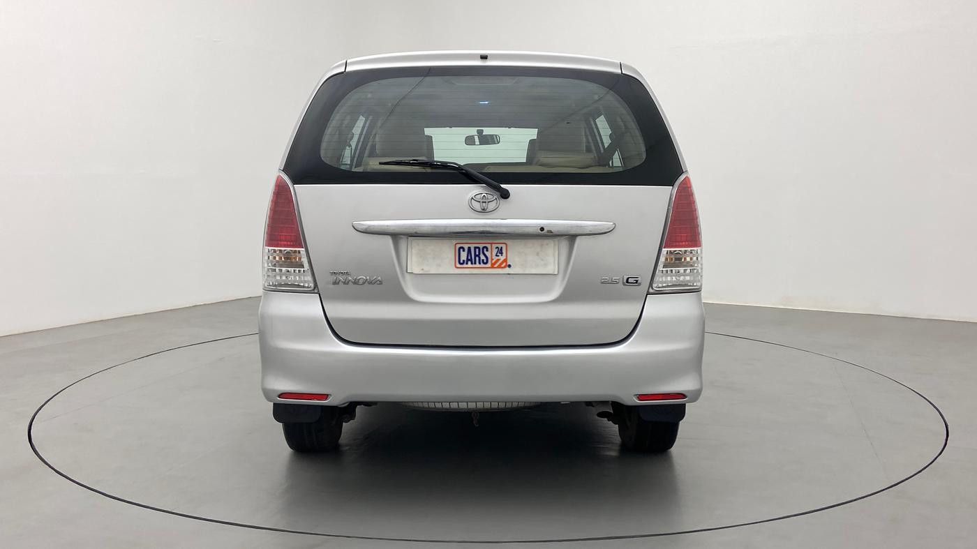 2010 Toyota Innova 2.5 G4 7 STR, Diesel, Manual, 2,25,840 km, Back/Rear