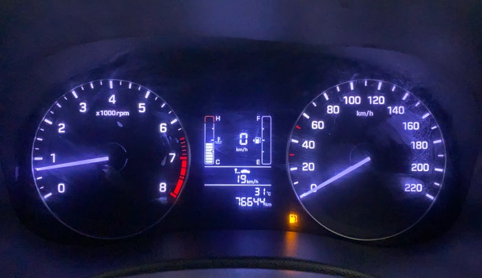 2015 Hyundai Creta S 1.6 PETROL, Petrol, Manual, 76,721 km, Odometer Image