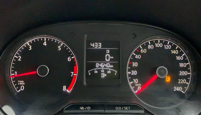 2017 Volkswagen Polo COMFORTLINE 1.2L, Petrol, Manual, 84,640 km, Odometer Image