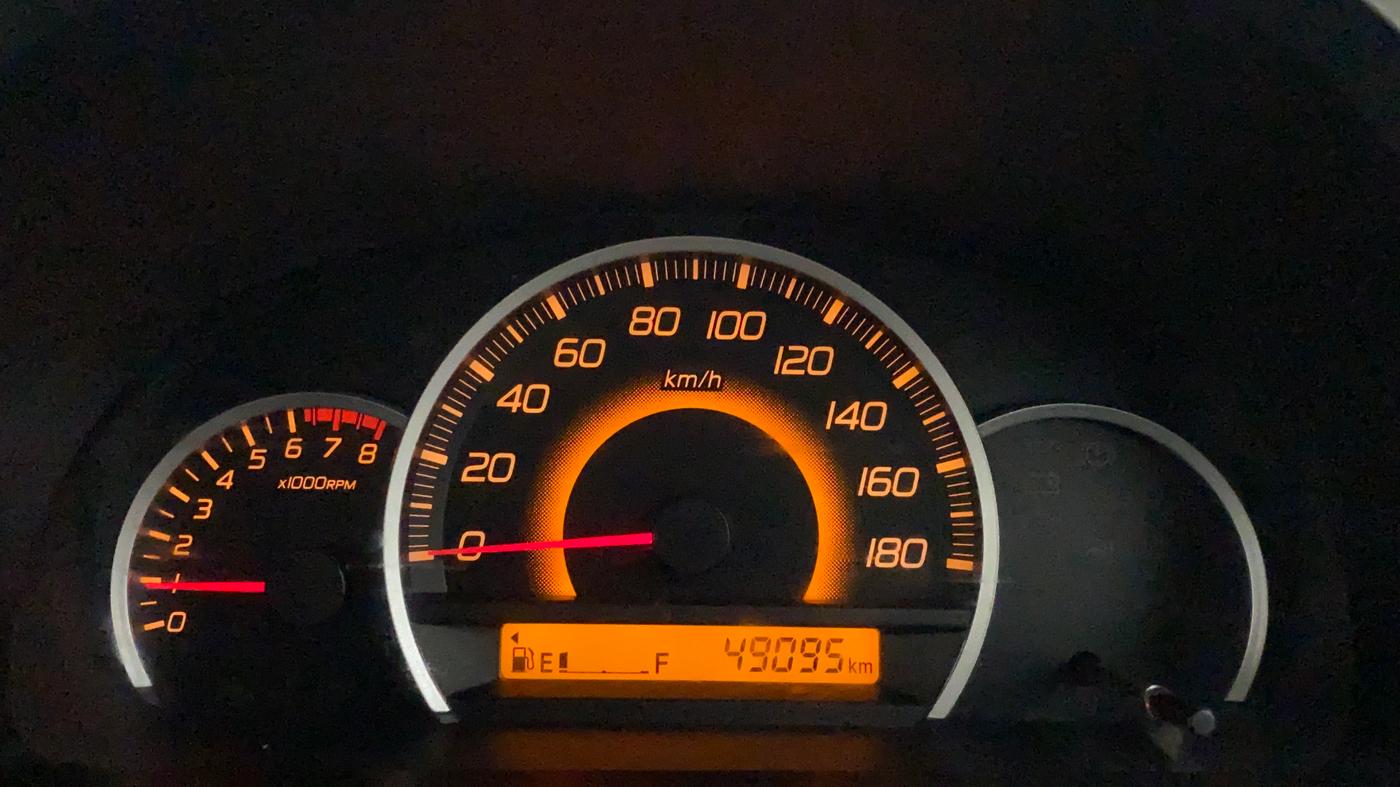 2014 Maruti Wagon R 1.0 VXI, CNG, Manual, 49,009 km, Odometer Image