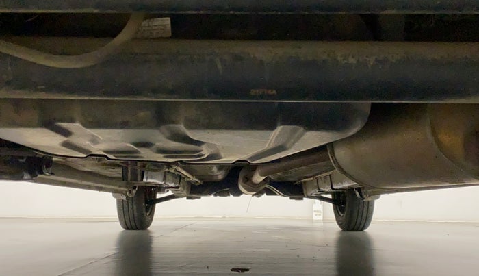2014 Maruti Wagon R 1.0 VXI, CNG, Manual, 49,009 km, Rear Underbody